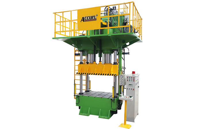 Four-Column Hydraulic Press (Double Action Drawing)