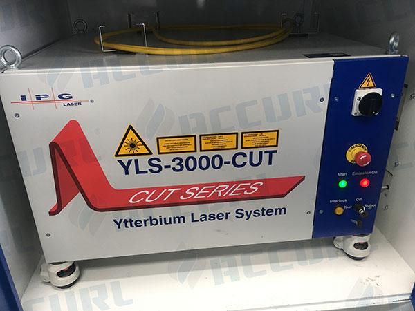Laser IPG YLS-3 kW fabriqué en Allemagne